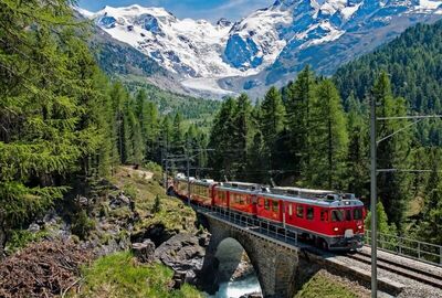 Tren ile 4 Ülke 